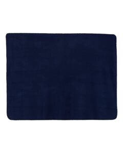 Alpine Fleece 8700 Fleece Throw Blanket – Navy