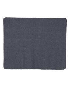 Alpine Fleece 8700 Fleece Throw Blanket – Charcoal