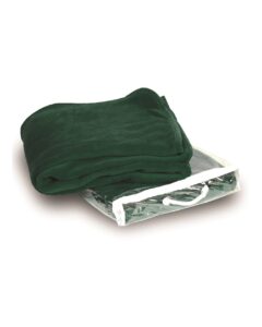 Alpine Fleece 8707 Micro Coral Fleece Blanket – Forest