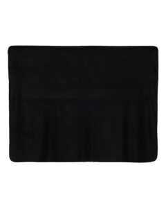 Alpine Fleece 8711 Value Blanket – Black (back)
