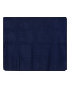 Alpine Fleece 8711 Value Blanket – Navy (back)