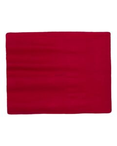 Alpine Fleece 8711 Value Blanket – Red (back)