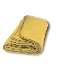 Alpine Fleece 8711 Value Blanket – Yellow