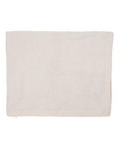 Alpine Fleece 8712 Micro Mink Sherpa Blanket – Camel (back)