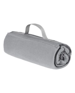 Alpine Fleece 8718 Roll Up Blanket – Grey (side)
