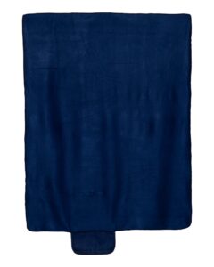 Alpine Fleece 8718 Roll Up Blanket – Navy