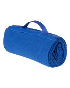 Alpine Fleece 8718 Roll Up Blanket – Royal (side)