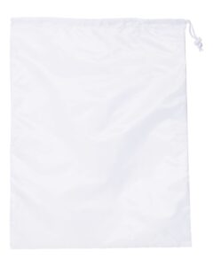 Liberty Bags 9008 Drawstring Laundry Bag – White