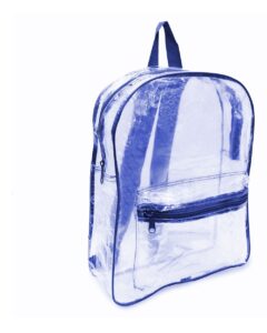 Liberty Bags 7010 Clear PVC Backpack – Royal