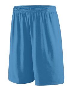 Augusta Sportswear 1420 Men’s Training Shorts – Columbia Blue (side)