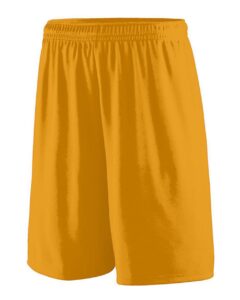 Augusta Sportswear 1420 Men’s Training Shorts – Gold (side)