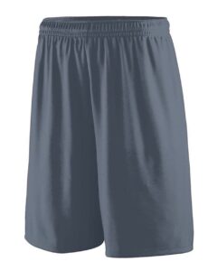Augusta Sportswear 1420 Men’s Training Shorts – Graphite (side)