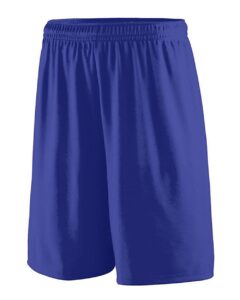Augusta Sportswear 1420 Men’s Training Shorts – Purple (side)