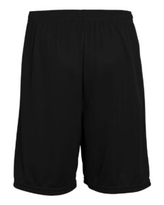 Augusta Sportswear 1421 Youth Training Shorts – Black (back)