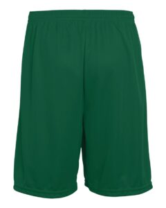 Augusta Sportswear 1421 Youth Training Shorts – Dark Green (back)