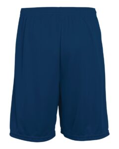 Augusta Sportswear 1421 Youth Training Shorts – Navy (back)