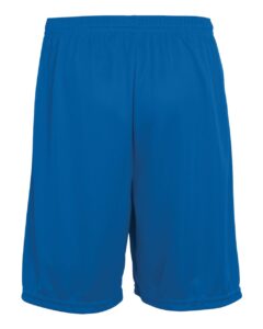 Augusta Sportswear 1421 Youth Training Shorts – Royal (back)