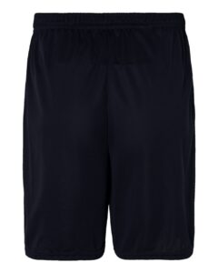 Augusta Sportswear 1425 Men’s Octane Shorts – Black (back)