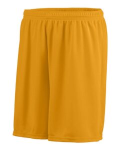 Augusta Sportswear 1425 Men’s Octane Shorts – Gold (side)
