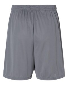 Augusta Sportswear 1425 Men’s Octane Shorts – Graphite (back)