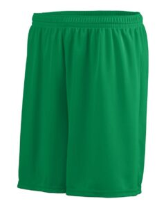 Augusta Sportswear 1425 Men’s Octane Shorts – Kelly (side)