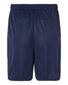 Augusta Sportswear 1425 Men’s Octane Shorts – Navy (back)