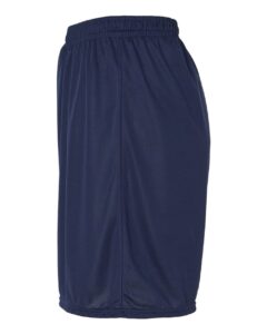 Augusta Sportswear 1425 Men’s Octane Shorts – Navy (side)