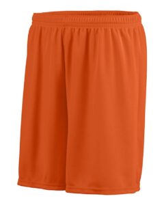 Augusta Sportswear 1425 Men’s Octane Shorts – Orange (side)