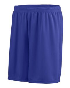 Augusta Sportswear 1425 Men’s Octane Shorts – Purple (side)