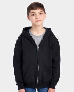 JERZEES 993BR Youth NuBlend® Full-Zip Hooded Sweatshirt