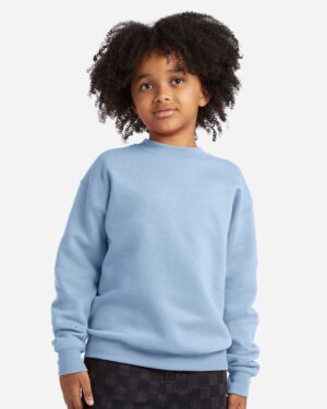 Hanes P360 Youth EcoSmart® Crewneck Sweatshirt