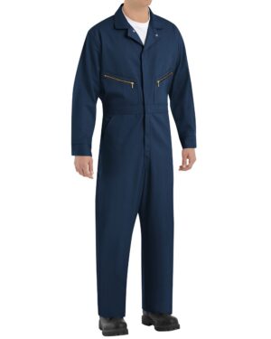 Red Kap CC18 Men’s Zip-Front Cotton Coverall