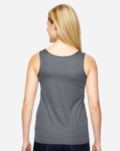 Augusta Sportswear 1705 Women’s Training Tank Top – Graphite (on model back)