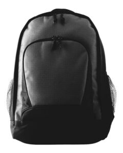 Augusta Sportswear 1710 Ripstop Backpack – Black/ Black