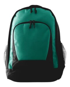 Augusta Sportswear 1710 Ripstop Backpack – Dark Green/ Black