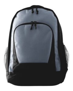 Augusta Sportswear 1710 Ripstop Backpack – Graphite/ Black