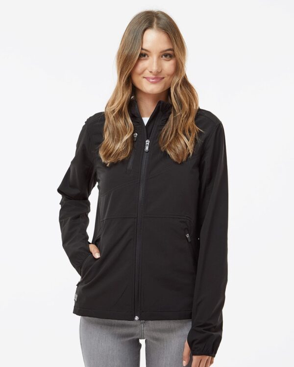 DRI DUCK Women’s Ascent Soft Shell Hooded Jacket