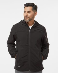 DRI DUCK 5310 Men’s Apex Soft Shell Hooded Jacket