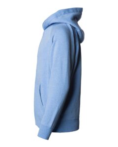 Independent Trading Co. PRM15YSBZ Youth Lightweight Special Blend Raglan Zip Hood – Pacific (side)