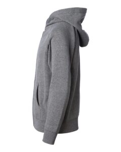 Independent Trading Co. PRM15YSBZ Youth Lightweight Special Blend Raglan Zip Hood – Nickel (side)
