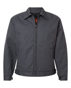 Red Kap JT22 Men’s Waist Length Jacket – Charcoal (Long Sizes)
