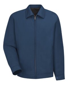 Red Kap JT22 Men’s Waist Length Jacket – Navy (Long Sizes)