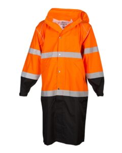 Kishigo RWJ108-109 Unisex Premium Brilliant Series® Long Rain Coat – Orange
