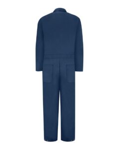 Red Kap CT30 Men’s Insulated Twill Coverall – Navy (back)