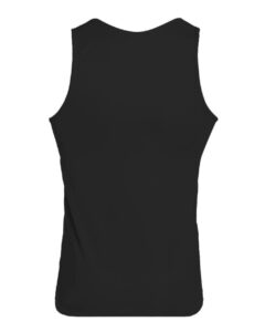 Augusta Sportswear 703 Unisex Training Tank Top – Black (back)