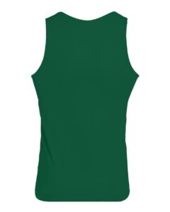 Augusta Sportswear 703 Unisex Training Tank Top – Dark Green (back)