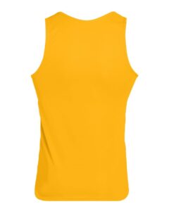 Augusta Sportswear 703 Unisex Training Tank Top – Gold (back)