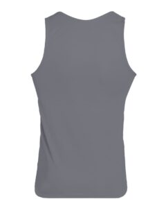 Augusta Sportswear 703 Unisex Training Tank Top – Graphite (back)
