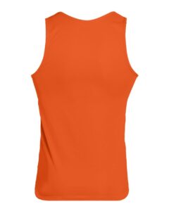 Augusta Sportswear 703 Unisex Training Tank Top – Orange (back)