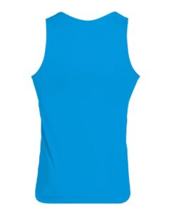 Augusta Sportswear 703 Unisex Training Tank Top – Power Blue (back)